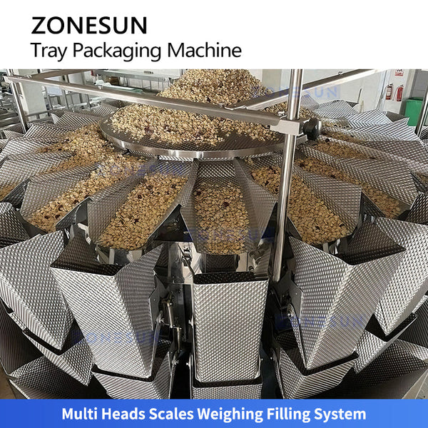 ZONESUN ZS-GWF7 Automatic Plastic Box Packaging Machine Clamshell Food Container Box Packing Machine