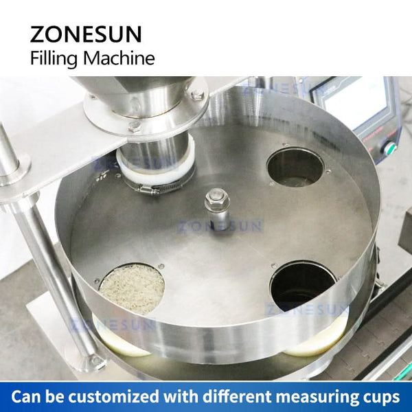 ZONESUN ZS-KL01S Automatic Volumetric Cup Granule Filling Machine