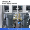 ZONESUN ZS-XG440B Automatic Continuous Motion Inline Capping Machine for Bottle Screw Caps