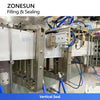 ZONESUN ZS-SPFC2 Automatic Spout Pouch Filling Sealing Machine Form-Fill-Seal Packaging Line