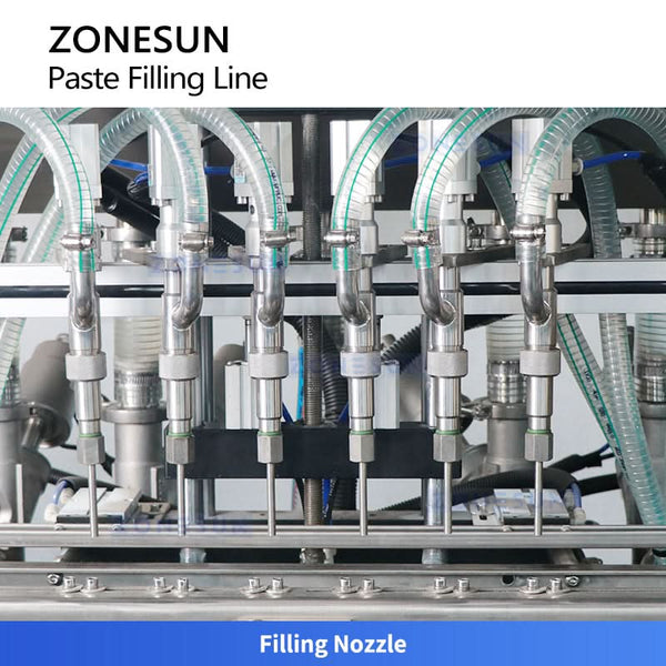 ZONESUN ZS-FAL180G6 Automatic Pump Bottle Filling Capping Labeling Production Line