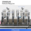 ZONESUN ZS-AFC9B Automatic Perfume Filling Crimping Production Line
