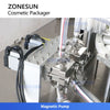 ZONESUN ZS-AFC28B Automatic Monoblock Cosmetic Filling Foil Sealing Capping Machine