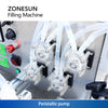ZONESUN ZS-DTPP4W Automatic 4 Nozzles Desktop Peristaltic Pump Liquid Filling Machine