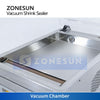 ZONESUN ZS-DZ260 Desktop Commercial Tabletop Vacuum Sealer for Meat Deli Packaging