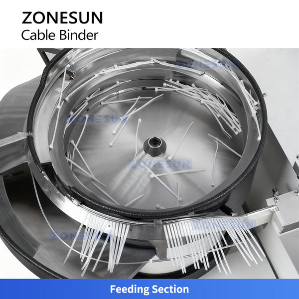 ZONESUN ZS-WTKZ4 Automatic Nylon Cable Tying Machine Fast Wire Bundling Solution