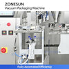 ZONESUN ZS-AFS015 Automatic 3-Chamber Premade Pouch Vacuum Packaging Machine