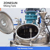 ZONESUN ZS-VMB200RH Automatic Vacuum Emulsifying Mixer Cream Lotion Homogenizer Mixing Machine