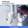 ZONESUN ZS-YG25P Pneumatic Aerosol Spray Can Crimping Machine Pneumatic Capping Tool