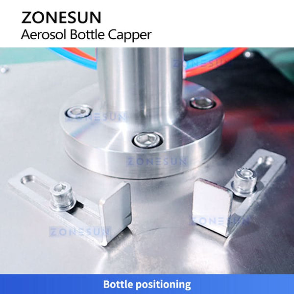 ZONESUN ZS-YG25P Pneumatic Aerosol Spray Can Crimping Machine Pneumatic Capping Tool