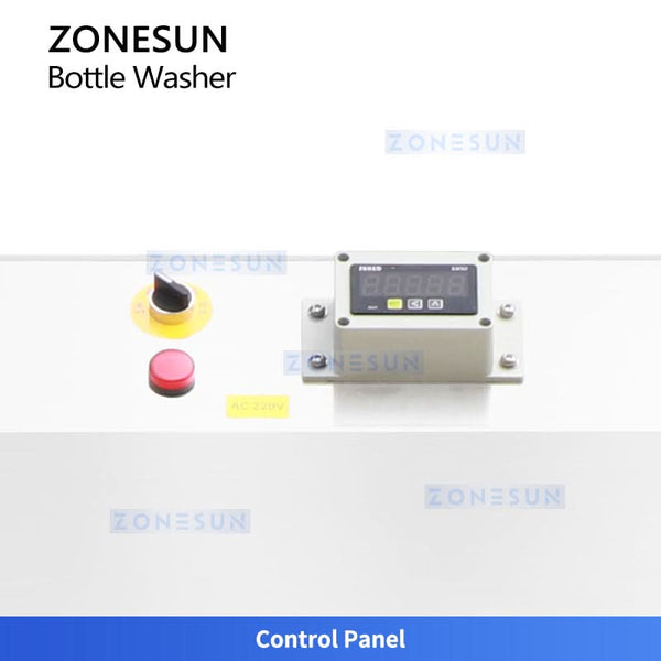 ZONESUN ZS-WB2S Semi-Automatic Dual-Head Bottle Washing Machine