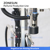 ZONESUN ZS-AFC42P Automatic Rotary Perfume Washing Filling Crimping Capping Monoblock Machine