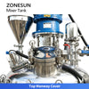 ZONESUN ZS-VMB200L 200L Vacuum Homogenizing Emulsifier Mixer | Cream & Ointment