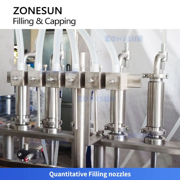 ZONESUN ZS-AFC46 Automatic Spray Bottle Filling Capping Machine