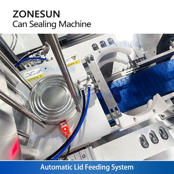 ZONESUN ZS-AFK500 Industrial In-line Vacuum & Nitrogen Flushing Capping System for Aluminum Caps