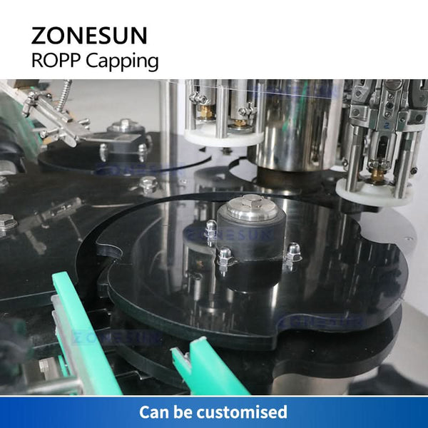 Zonesun ZS-XG440C4 Automatic ROPP Cap Rotary Capping Machine