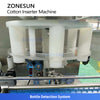 ZONESUN ZS-SED10 Automatic Cotton Inserter Machine Bottle Cottoning Equipment for Bottling Lines