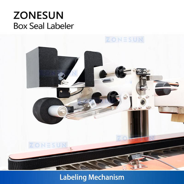 ZONESUN ZS-FKC4650 Automatic Carton Sealer & Labeling Machine