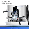 ZONESUN ZS-VTGTL1 Automatic Wax Filling Machine for Balm Solid Perfume Deodorant Stick Lipstick Petroleum Jelly