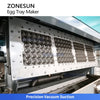 ZONESUN ZS-PT1000 Automatic Rotary Paper Pulp Molding Machine Egg Fruit Tray Making Equipment