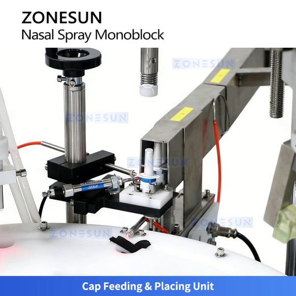 ZONESUN ZS-AFC62 Automatic Nasal Spray Filling and Capping Monoblock Machine