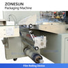 ZONESUN ZS-ZB350X2 Horizontal Flow Wrapper Automatic Pillow Vacuum Packaging Machine