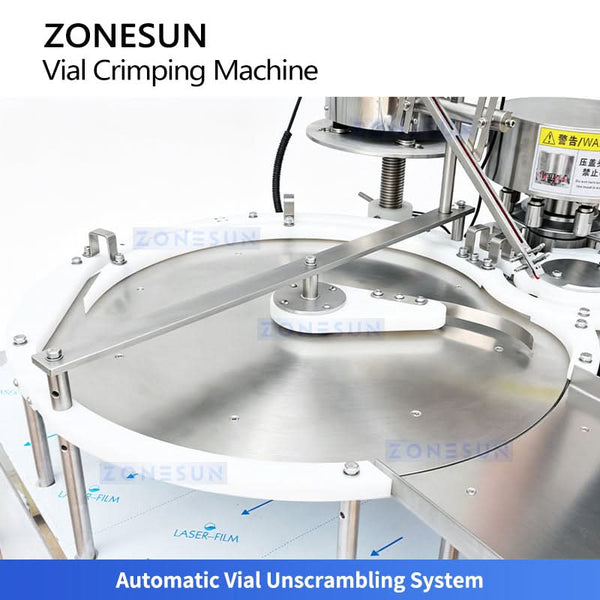 Zonesun ZS-YG300 High-Speed Vial Capping Machine Glass Vial Crimper