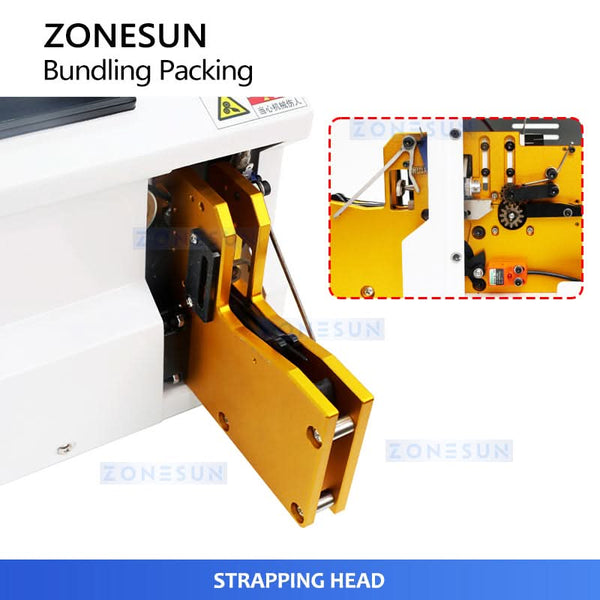 Zonesun ZS-WTKZ3 Electric Wire Bundling Machine Cable Tying Machine Cable Harness Bundler