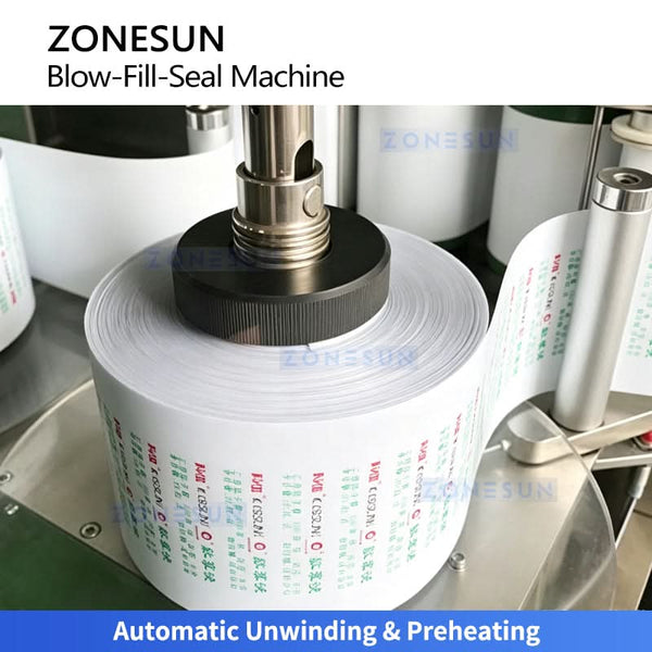 ZONESUN ZS-FS25U Automatic Plastic Ampoule Blow-Fill-Seal (BFS) Machine Monodose Packaging