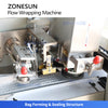 ZONESUN ZS-ZB350S Automatic Horizontal Bubble Film Sealing Packing Machin Industrial Flow Wrapper