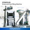 ZONESUN ZS-LSM15 Nut and Bolt Hardware Accessories Packing Machine Screw Granule Filling Machine