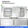 ZONESUN ZS-FK55 Automatic Tray Sleeving Machine for Food Containers Fruit Food Trays