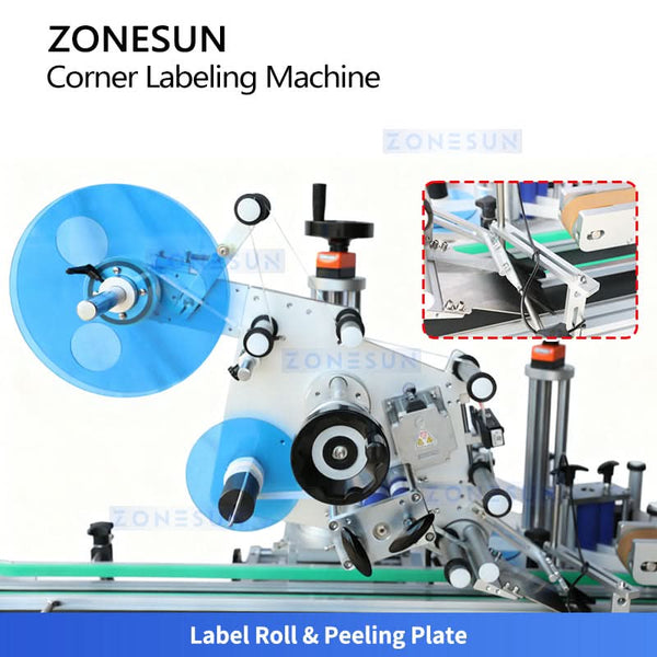 Corner Labelling Machine Tamper-Evident Corner Labeling Machine for Boxes and Cartons