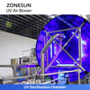ZONESUN ZS-UVB1 Automatic Bottle & Can UV Sterilization Air Rinsing Machine