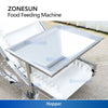 ZONESUN ZS-SLJ2 Automatic Granule Conveyor Material Feeding Machine Food Elevator