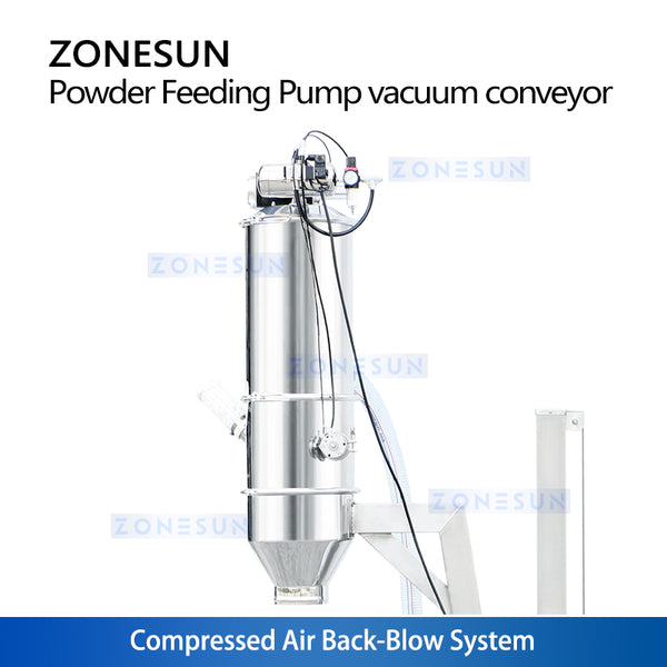 ZONESUN ZS-VFP1 for Industrial Use | Automatic Vacuum Powder Feeder