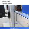 ZONESUN ZS-UVC2 UV Visual Laser Engraving Machine Automatic Target Alignment for Medical Cosmetic Packaging
