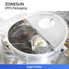 ZONESUN ZS-FS06 Automatic Screw Powder Filling and Sealing Machine with Dust Collector and Automatic Powder Feeder