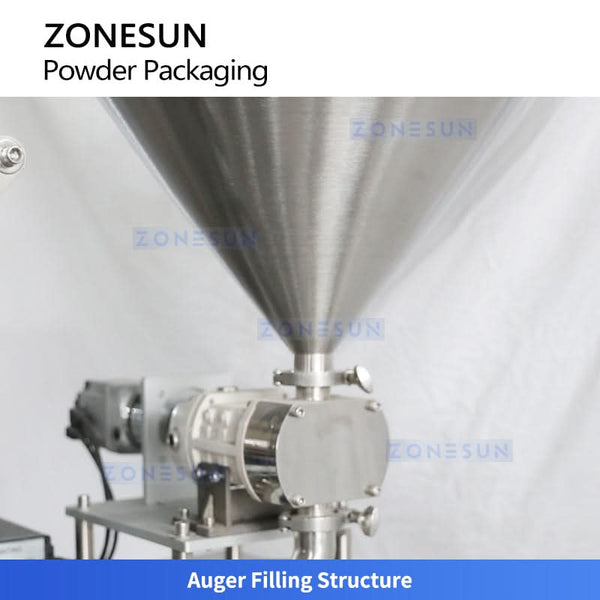 ZONESUN ZS-FS100L Vertical Powder Packing Machines for Small Sachets Pouch Packaging
