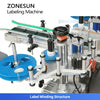 ZONESUN ZS-TB833F Automatic 4 Corner Tamper Evident Labeling Machine Cosmetic Box Security Labeler