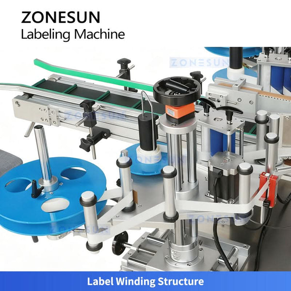 ZONESUN ZS-TB833F Automatic 4 Corner Tamper Evident Labeling Machine Cosmetic Box Security Labeler