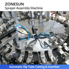 ZONESUN ZS-WIM06 Dip Tube Cutting and Inserting Machine Lotion Pump Assembly Machine