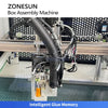 ZONESUN ZS-DHP450 Semi-Automatic Rigid Box Forming & Gluing Machine