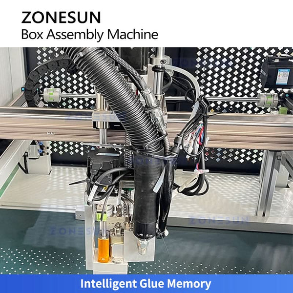 ZONESUN ZS-DHP450 Semi-Automatic Rigid Box Forming & Gluing Machine