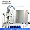 ZONESUN ZS-TSM07 Dual Head Semi-Automatic Filling Machine 1-20L Capacity for Buckets Drums