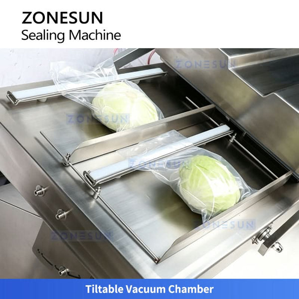 Zonesun ZS-DZ500K Vacuum Sealer for Dry and Wet Food Industrial Chamber Vacuum Packaging Machine
