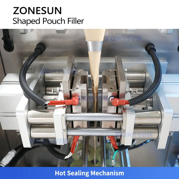 ZONESUN ZS-PL240YX Custom Pouch Filling and Sealing Machine Film Forming Packaging Machine