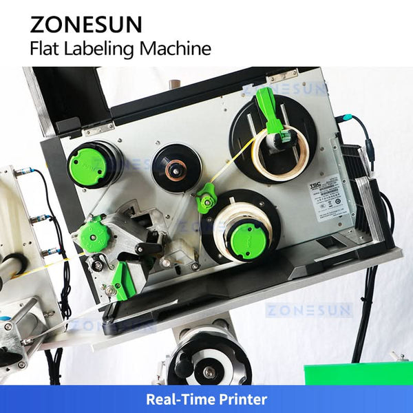 ZONESUN ZS-TB161PO Real-time Print and Apply Labeling Machine Automatic Label Printer Applicator for Packaging Lines