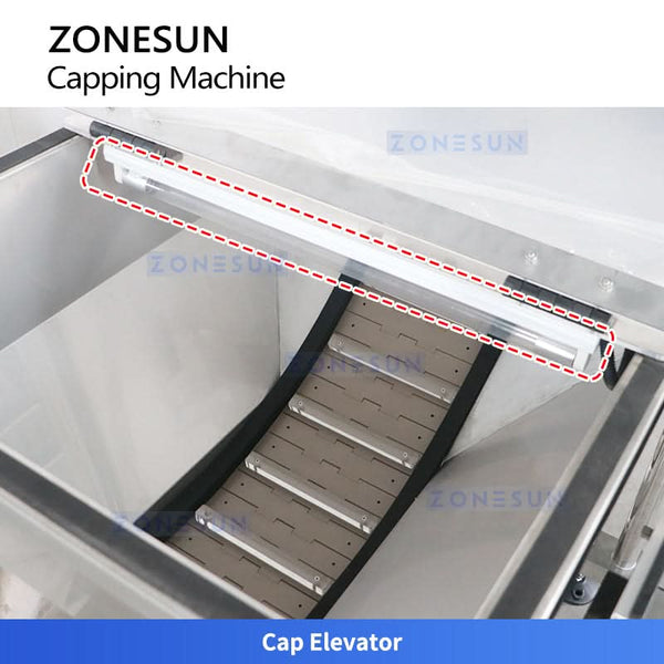 ZONESUN ZS-VTXG1 Automatic Cap Tracking Capping Machine