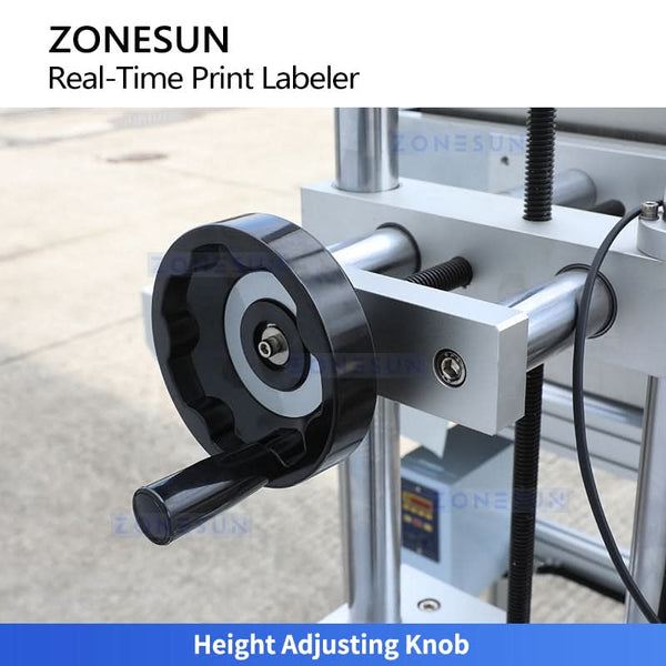 ZONESUN ZS-TB160POPB Print and Apply Label Applicator for Flat Surface Real-Time Label Printer